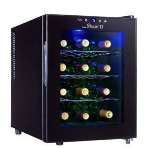 Danby DWC1233BL-SC 12 Bottle Wine Cooler – Black